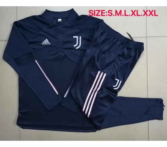 Juventus Navy Training Suits Sweatshirt with Pants 2020/21